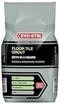 EVO-STIK Floor Tile Grout, Fast Setting, For Wood and Concrete Floors, Waterproof, For Interior and Exterior Use, Colour: Grey, 5kg