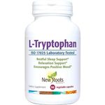 New Roots Herbal - L-Tryptophan 220mg, 90 Capsules - Source of an Essential Amino for the Maintenance of Good Health