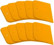 Custom Shop - 4 Inch Body Filler Spreaders for Automotive Body Fillers, Putties and Glazes - Easy, Precise, and Reusable Application - 10 Pack