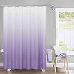 jinchan Ombre Shower Curtain Lilac 