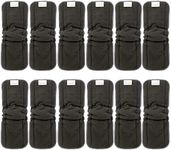 AlVABABY 12pcs Charcoal Bamboo Inse