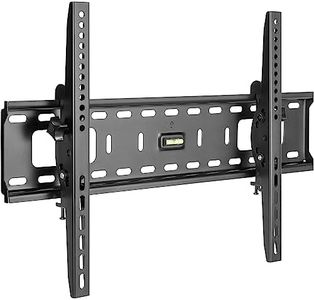 CondoMounts TVT8064 Tilt TV Wall Mount for Steel Stud | NO Stud | TV Mount Metal Studs | Holds 132lbs TV | Fits 37-in. to 80-in. TVs | Includes 200lbs Elephant Anchor Set with Titanium Drill Bit