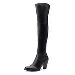 Aerosoles Women's Lewes Over-The-Knee Boot, Black, 8.5