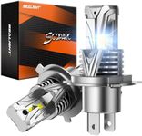 SEALIGHT H4 Bulb, 60000LM 900% Supe
