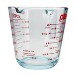 Pyrex Prepware Measuring Cup Clear with Red Measurements (470 ml)