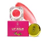 RAWLS Lip Balm for Dry & Chapped Lips | Enriched with Jojoba, Betroot & Almond Oil | For Men & Women | 100% Natural, Chemical Free | 7 GM