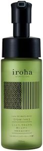iroha Intimate Wash Foam Type Feminine Wash Citrus & Bergamot Fragrance pH Balance Infused with Moisturizing Ingredients Around 60 Uses Per Bottle Made in Japan 5 fl oz