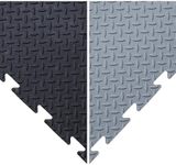 BiGDUG Interlocking Vinyl Garage Fl