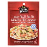 Club House, Dry Sauce/Seasoning/Marinade Mix, Creamy Pasta Salad, 28g - Packaging may vary