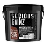 The Bulk Protein Company, SERIOUS GAINZ - Whey Protein Powder - Weight Gain, Mass Gainer - 30g Protein Powders (Chocolate, 5kg)