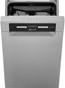 Bauknecht BSUO 3O33 PF X Unterbau Geschirrspüler 45 cm/ 10 Maßgedecke/PowerClean/ActiveDry/Besteckschublade/Hygieneprogramm