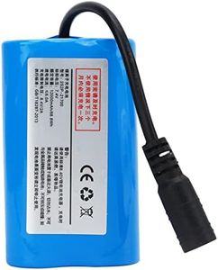 Batterie de Bateau de Nidification RC, Batterie Rechargeable 12000mAh 7.4V pour Bateau de Nidification Batterie Bateau Amorceur