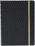 Filofax Moonlight A5 Refillable Notebook - Black