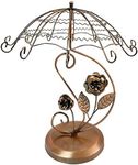 NewFerU Spinning Metal Jewelry Tree