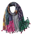 FAIRYGATE Women Scarf Lightweight Ladies Scarves Floral Shawl Wraps Long Head Scarfs for Women a best gifts for her 0240