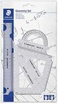 Staedtler 569 Geometry Set, Clear (4 Pieces)