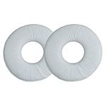 kwmobile Ear Pads Compatible with Sony MDR-ZX110 / MDR-ZX310 Earpads - 2x Replacement for Headphones - White