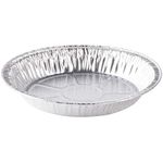 Aluminum Foil Baking Pie Pans – 8 inch (7 inch Inner Diameter) Disposable Plates - Made in USA (Pack of 25)