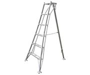 Estate to Garden Tripod Ladder Aluminium Arborist, 1 leg Adjustable 2.4m and 3m available (1.8m)