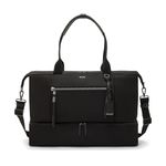 TUMI - Voyageur Contine Weekender - Travel Weekend Bag for Women - Holds Up to 14" Laptop - Multiple Compartment & Pockets - Black & Gunmetal Hardware