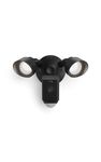 Ring Floodlight Cam Wired Plus with motion-activated 1080p HD video, Black