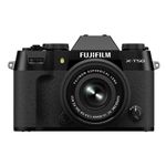 Fujifilm X-T50 40 MP APS-C X-Trans Sensor|Retro Style mirrorless Camera|4k/6.2k vlogging|High Speed Recording FHD 240fps|Advance AF with 15-45mm Optical Zoom Lens f/3.5-5.6 - Black