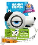 Handy Famm 8ft Interactive Dog Tape Measure for Kids with Level and Angle Finder, Montessori Educational Toys, Animal Shaped Childrens Tool Set with Bone, Pocket Tape Measurer for Kids 3 and Up, Spot