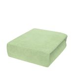 Baby Comfort Terry Fitted Sheet for 140x70 cm Toddler Cot Bed (Green)