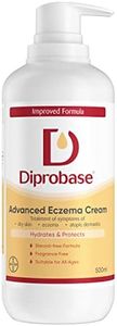 Diprobase Advanced Eczema Cream for Treatment of Symptoms of Dry Skin, Eczema and Atopic Dermatitis, 500ml Pump