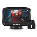 AUTO-VOX CS-2 Wireless Backup Camera with 4.3'' Monitor System, Stable Digital Signal Waterproof Back Up Camera for Cars, Clear Night Vision Reverse Camera for Truck, SUV, Van, Trailer