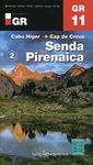 Senda Pirenaica GR11 guide + map Cabo Higer-Cap de Creus