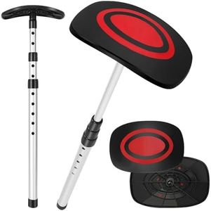 GearRoot Portable Golf Travel Bag Support Pole, Umbrella Anti-Impact Support CoverProtector and Aluminum Alloy Rod, Golf Club Travel Bag Support System Protect Clubs from Impact, Red