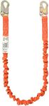 WELKFORDER 6-Foot Internal Shock Absorbing Safety Lanyard with Double Snap Hook Connectors CSA Z259.11-17 Compliant Fall Protection Equipment