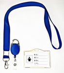 Sampushti Metal Golden id Badge Card Holder Horizontal for Office and School use (Pack of 1) Combo