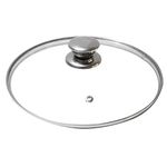 KANDARPURIA Long Lasting Glass Lid, Glass Lid for Kadai (26 cm)