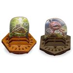 Smonex Wooden Gloomhaven Board Game Monster Stands - Count Monsters Live, 19 pcs