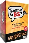 Brilliant or BS? Big Bluff Box - Fun Bluffing Trivia Game for Friends & Family, for 2-6 Players, Ages 14+