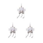 Paowsietiviity 3 set V.2.949.006 Main Gear Motor Set for Wltoys F949 RC Helicopter Spare Parts