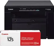 Canon imageCLASS MF3010 VP - Wired Monochrome Multifunction Laser Printer with Scanner, Copier, USB Cable Included, Up To 2,300 Page Toner Yield in Box, 19 PPM, Black