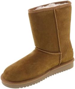 Koolaburra by UGG Women's koola Short Fashion Boot, Chestnut, 08 M US