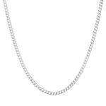 NYC Sterling Unisex Italian 2mm Miami Cuban Curb Link Thick ITProLux Solid 925 Necklace Chain 16" - 30"