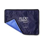 FlexiKold Reusable Gel Large Ice Pack with Straps – Cold Compress Gel Cold Pack for Injuries – Flexible Medical Ice Wrap for Back, Shoulders, Legs, Knees, Sciatica, Muscle Pain – Large