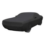 CoverMaster Black Satin Indoor Car Cover for Dodge Challenger