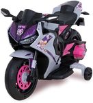 Paw Patrol Skye, 6V Kids Motorcycle - Ride on Toys for Toddlers, Toddler Bike, Electric Bike for Kids, 2.2 mph, Age 3+, 65lbs, Realistic Sounds. Easy Grip Handles, Easy to Use