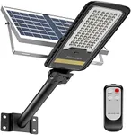 Engrepo Solar Flood Lights Outdoor, IP67 Waterproof Solar Led Street Lights, Dusk to Dawn Security Led Floodlights with Remote Control for Yard, Garden.