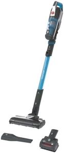 Hoover HF500 HF522STP 011 Aspirapolvere Senza Filo, Senza Sacco, 0,45 L, Autonomia 45 Min, Spazzola Antigroviglio, Mini Turbo Spazzola Animali, Blu