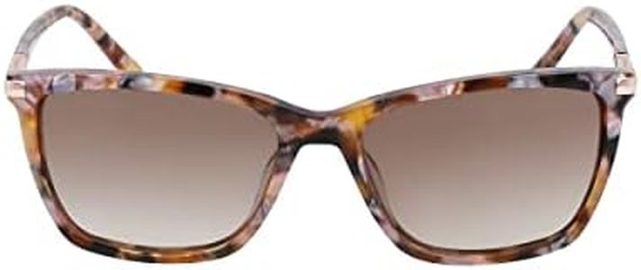 DKNY Women's Sunglasses DK539S - Tortoise/Pearlized Blush with Gradient Brown Lens