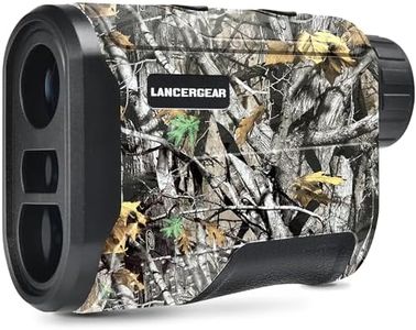 Hunting Rangefinder 700/1000Y Waterproof Hunting Range Finder 6.5X Magnification，Distance,Angle,Speed,Scan Multi Functional Rangefinder for Hunting,Shooting and Hiking