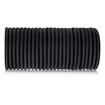 4 mm*20M Black, Elasticated Secure Rope, Bungee Straps, Cargo Nets, Securing Items, DIY Project（No hook）