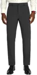 Plaid&Plain Men's Slim Fit Dress Pants Formal Pants Dress Slacks for Men 603 Charcoal(New) 38X34